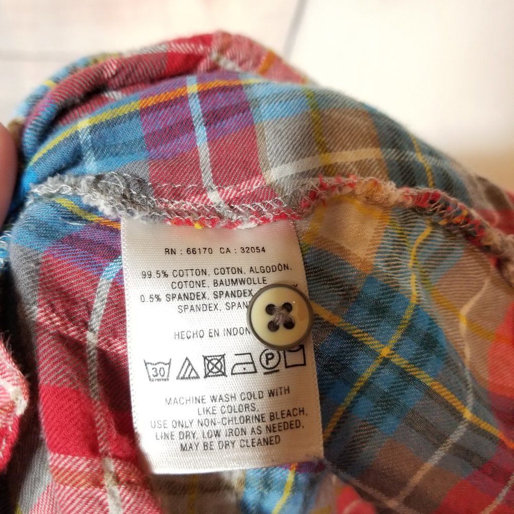 Postmark Fairweather plaid button up (24-073) - Picture 5 of 6